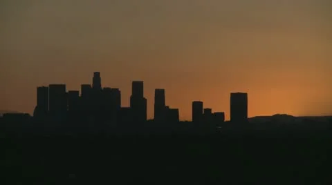 Los Angeles Skyline Sunrise
