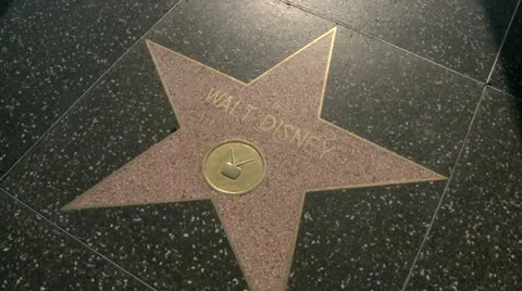 Walk Of Fame Walt Disney