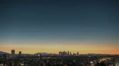 Los Angeles Skyline Sunrise