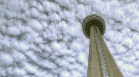 Hdr Timelapse Toronto Cn Tower