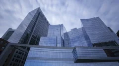 Time Lapse Glass Skyscrapers