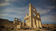Time Lapse Abandoned Building Ghost Town