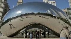 Chicago Cloud Gate Zoom-Out