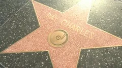 Walk Of Fame Ray Charles And B.b. King