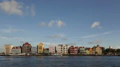 4K Time Lapse Willemstad Curacao Waterfront
