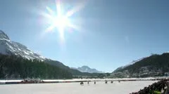 Polo On Ice In St. Moritz
