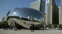 Timelapse Chicago Cloud Gate