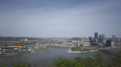 4K Pittsburgh Skyline Timelapse